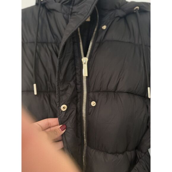 MICHAEL Michael Kors Women's Hooded Puffer Coat Black XXS - Picture 10 of 11